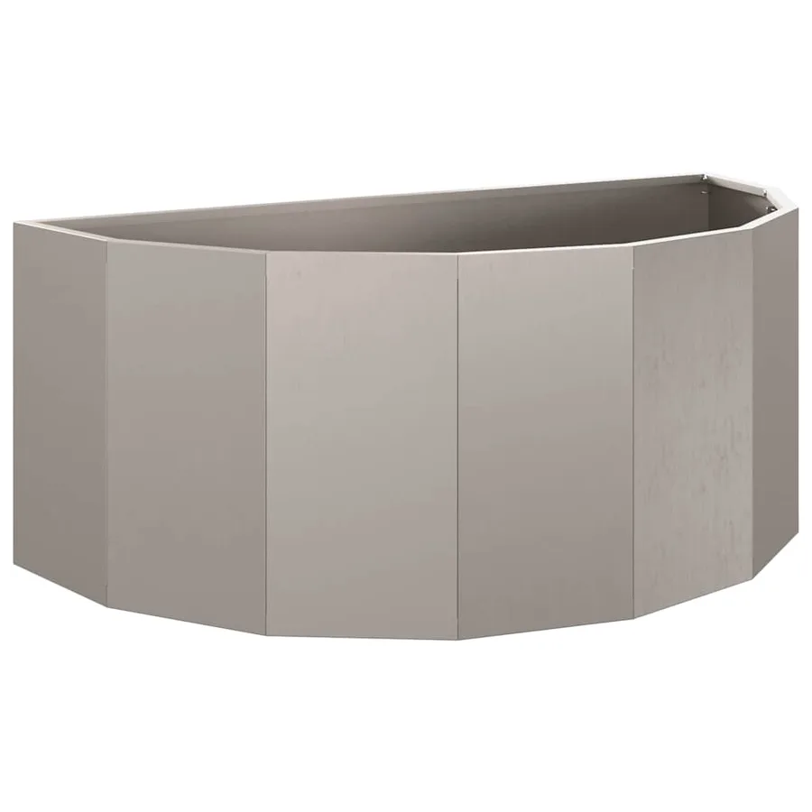 Jardinière Rouillé 90 x 45 x 35 cm Acier patiné - 5