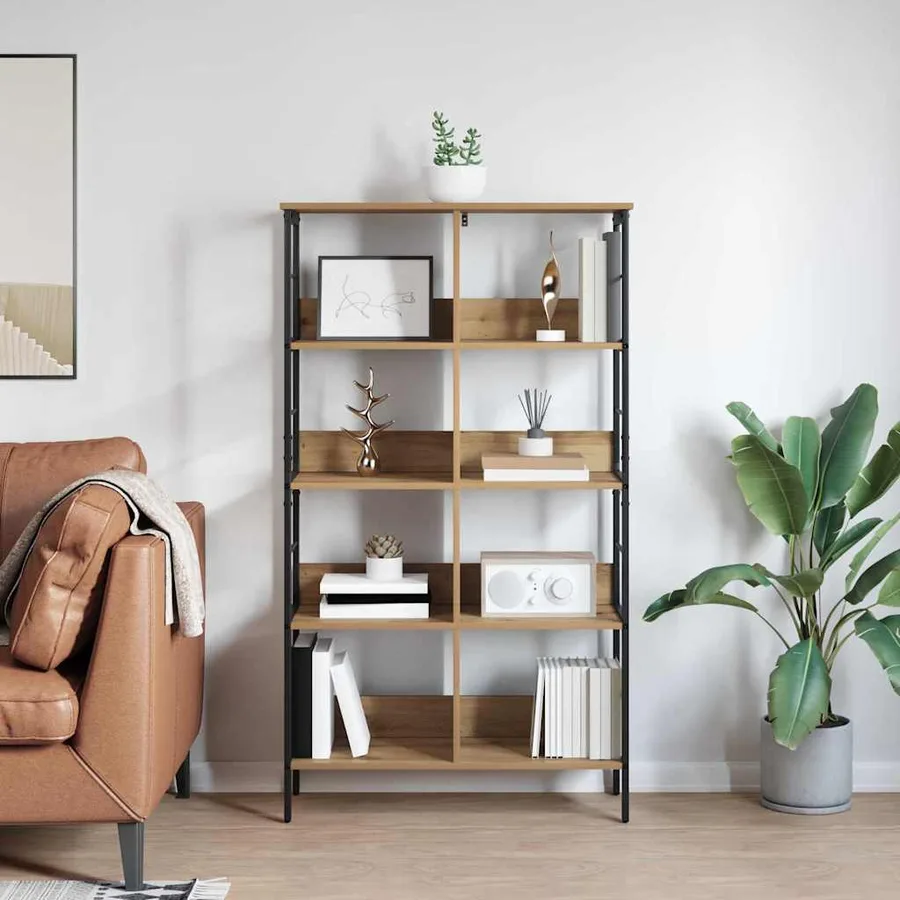 Étagère 8 niveaux 82 x 32 x 144,5 cm Bois d'ingénierie - 4