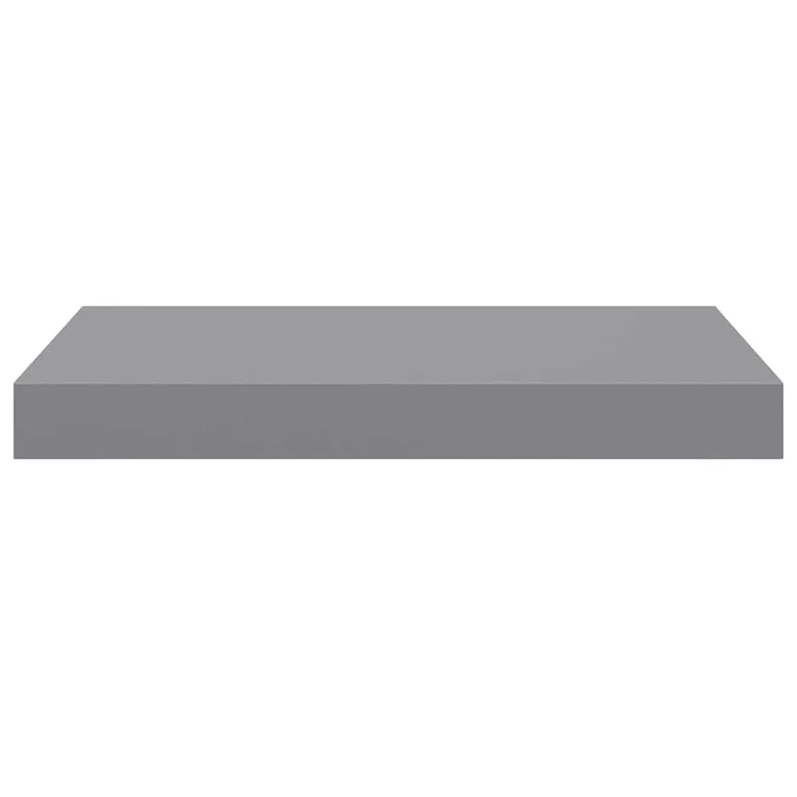 Étagère murale flottante gris 40x23,5x3,8 cm MDF - 6