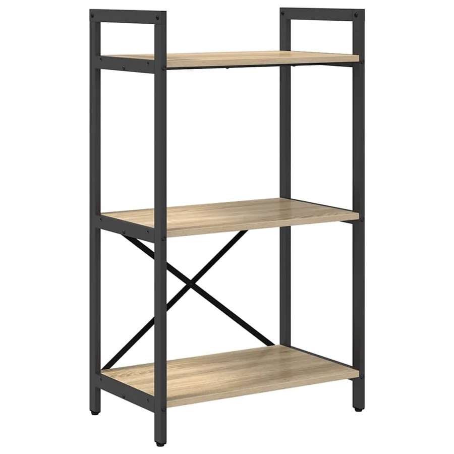 Étagère Chêne Sonoma 56 x 34 x 96 cm Bois d'ingénierie - 2