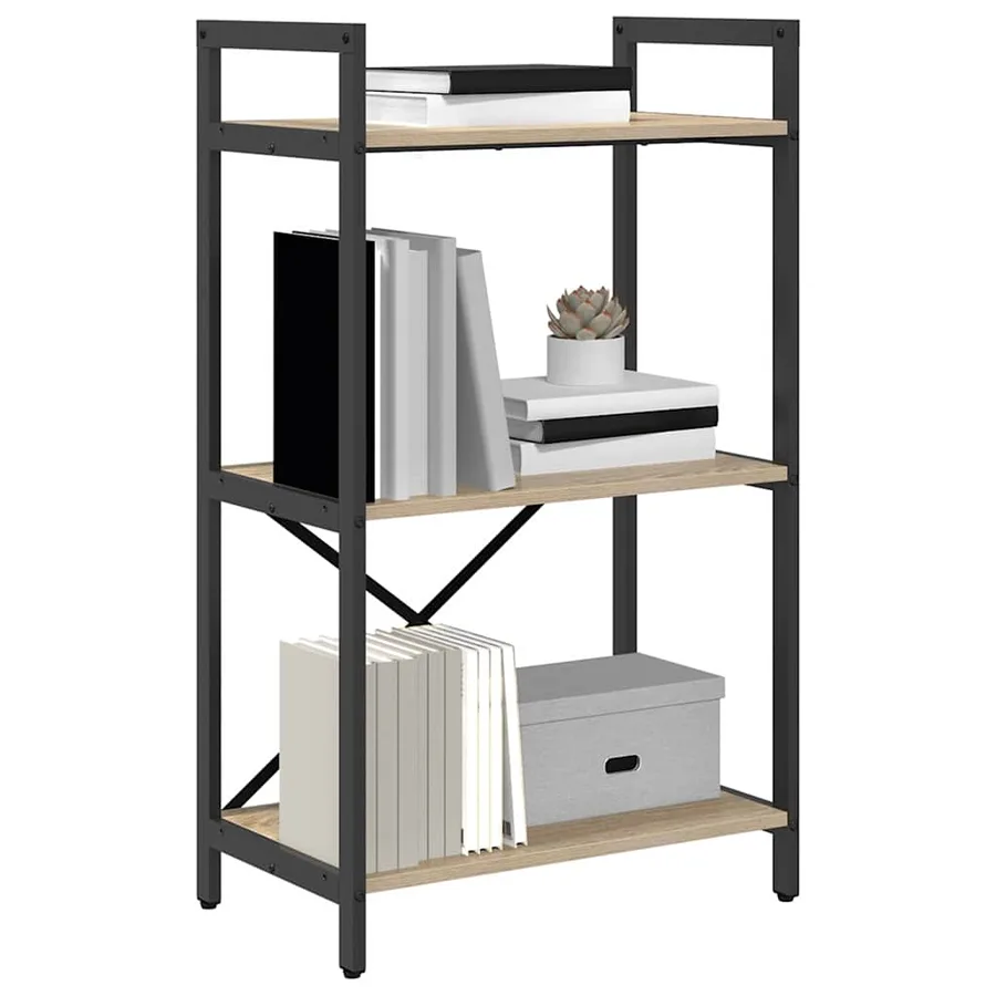 Étagère Chêne Sonoma 56 x 34 x 96 cm Bois d'ingénierie - 3