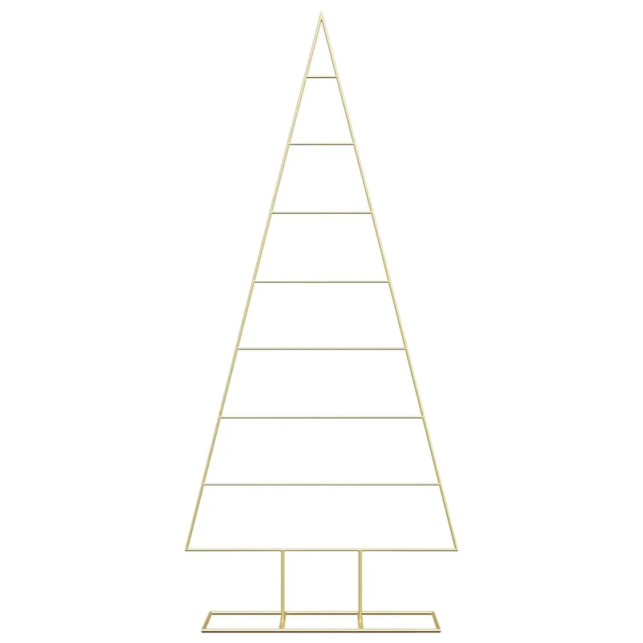 Arbre de Noël en métal Doré 181 cm Acier peint par poudre - 5