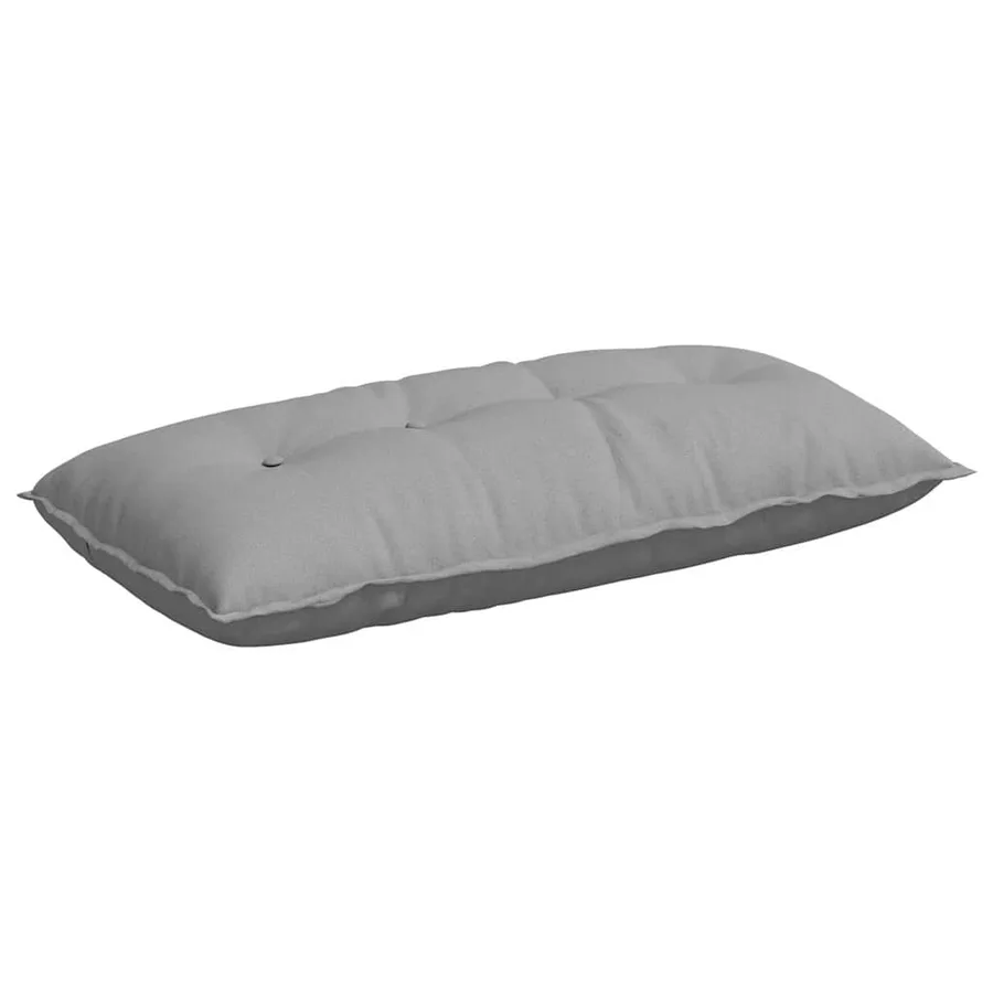 Coussin de Dos Gris nuage 100 x 19 x 50 cm tissu - 2