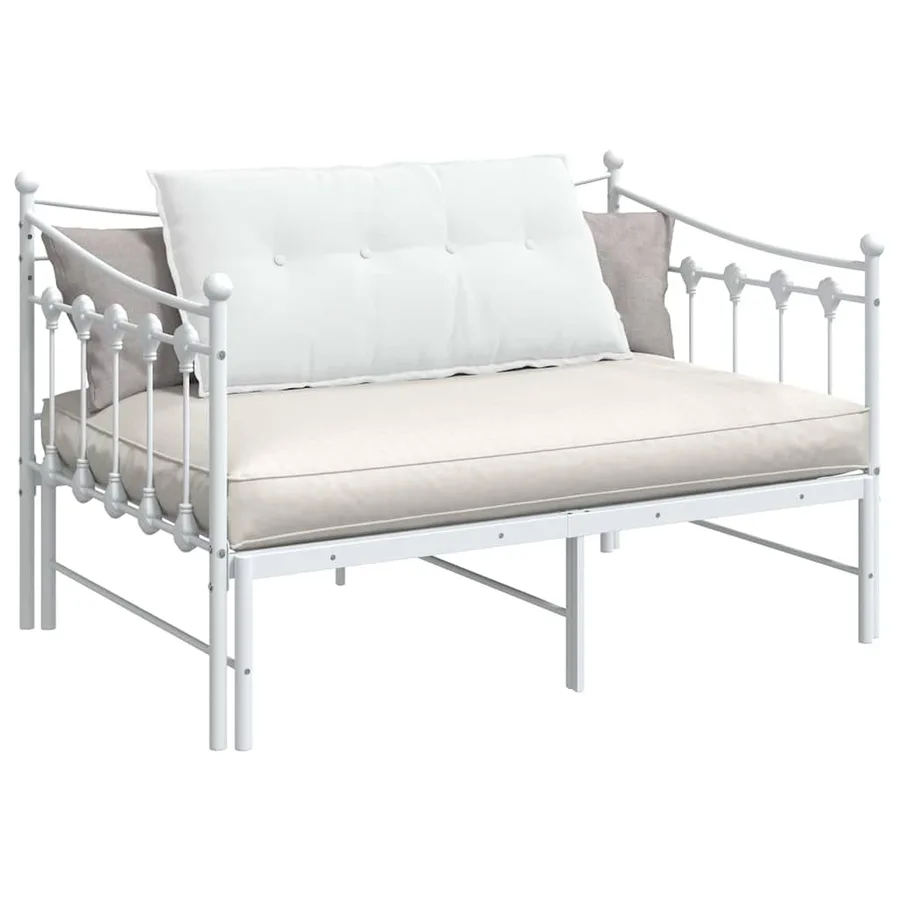 Coussin de Dos Blanc 100 x 19 x 50 cm tissu - 3