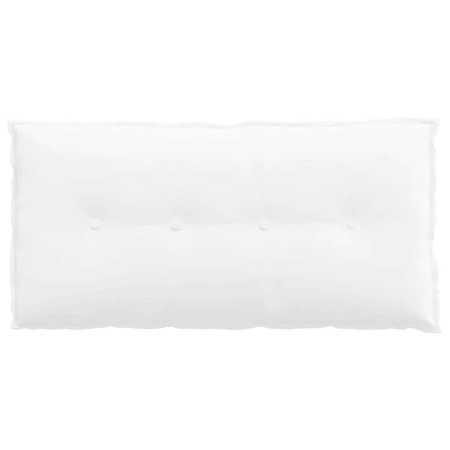 Coussin de Dos Blanc 100 x 19 x 50 cm tissu - 6