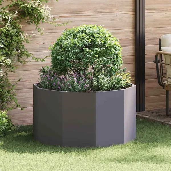 Jardinière Noir 90 x 90 x 50 cm Acier