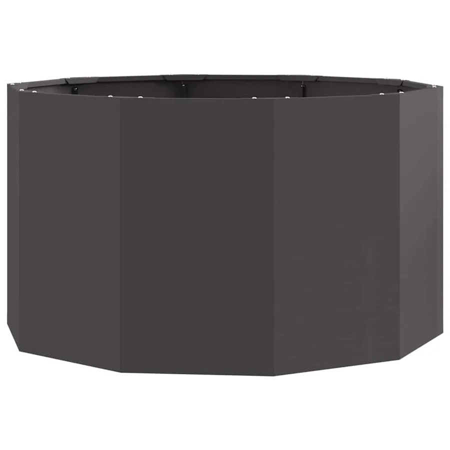 Jardinière Noir 90 x 90 x 50 cm Acier - 2