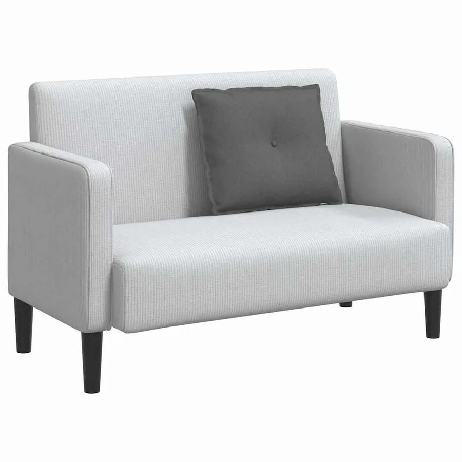 Coussin de Dos Gris foncé 60 x 19 x 50 cm tissu - 3