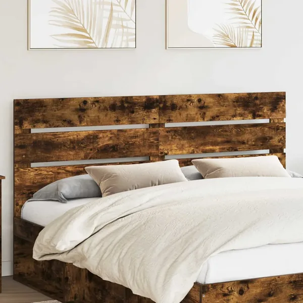 Tête de lit Chêne fumé Bois d'ingénierie