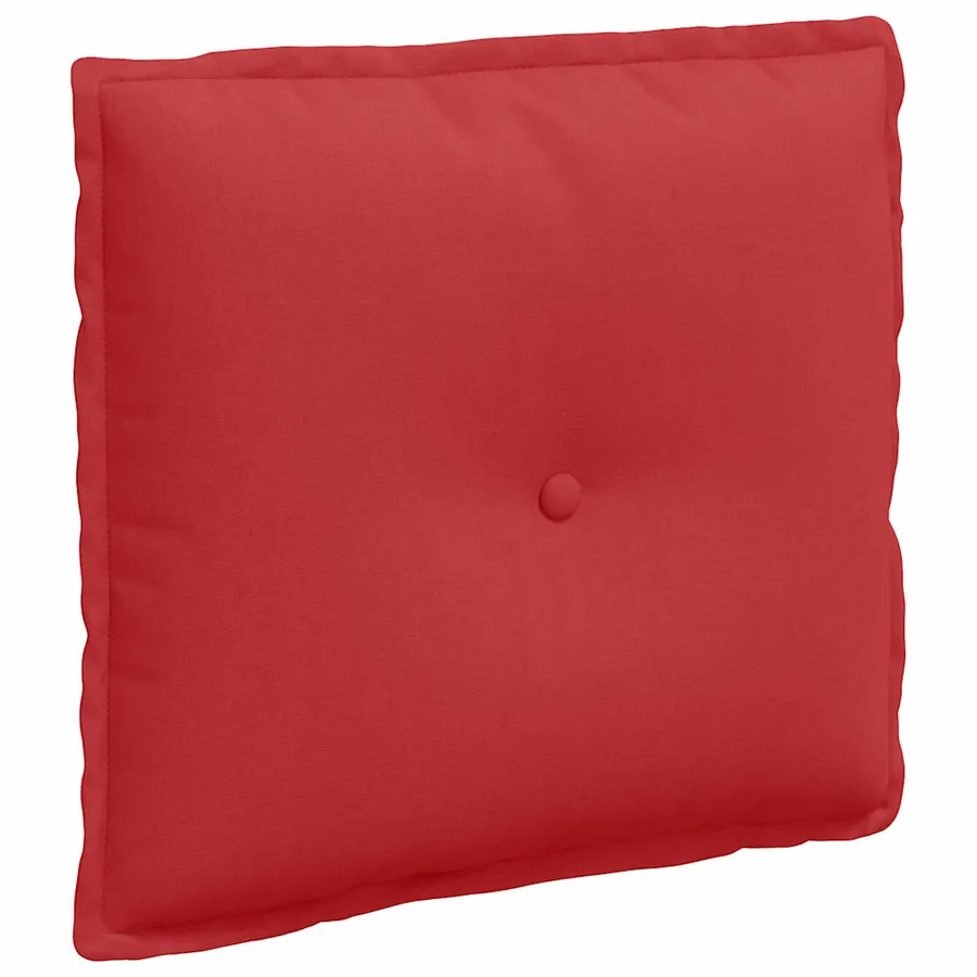 Coussin de Dos Rouge 50 x 19 x 45 cm tissu - 2