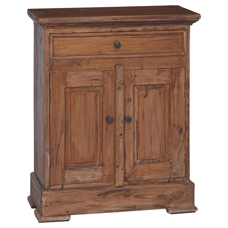 Armoire de rangement 63 x 30 x 79 cm Bois de Mahogany Massif - 2