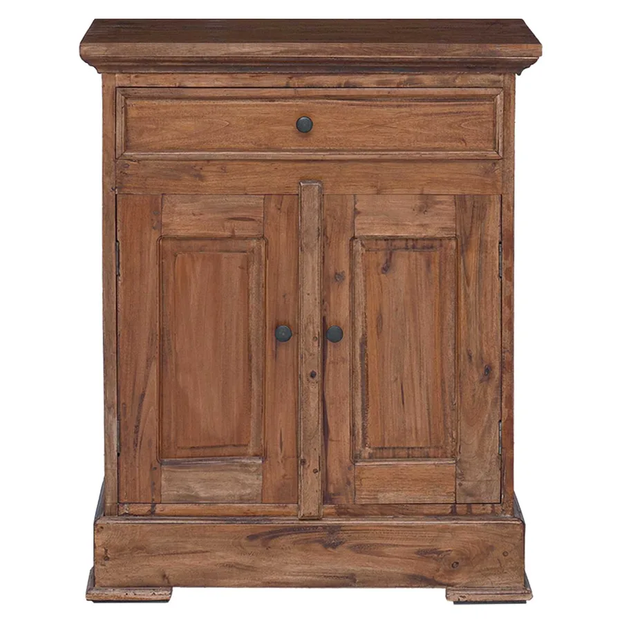 Armoire de rangement 63 x 30 x 79 cm Bois de Mahogany Massif - 5