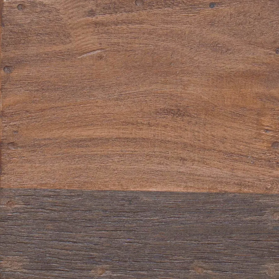 Tabouret Naturel 29 x 29 x 48 cm Bois massif de récupération - 8