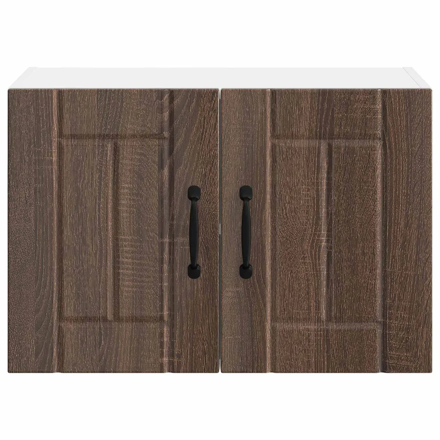 Meuble mural LUCCA 2 pcs Chêne brun 60 x 31 x 40 cm - 7