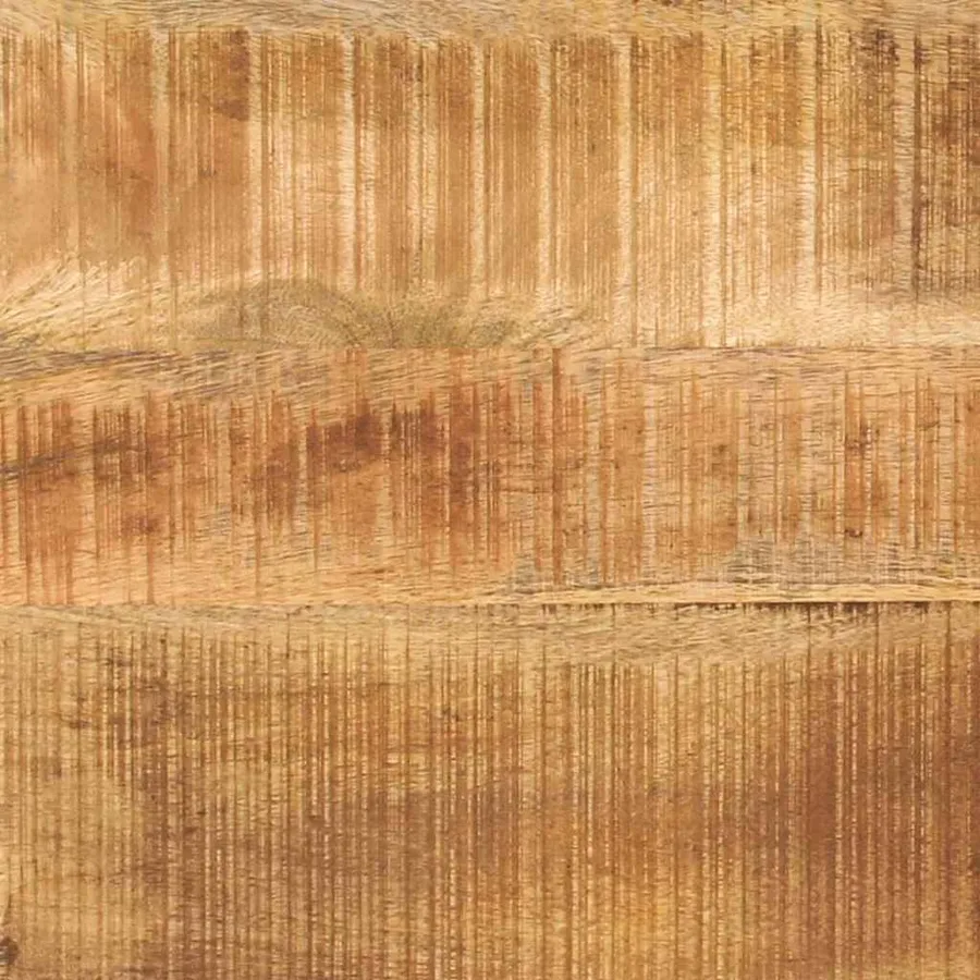 Table basse Marron et Noir Bois de mangue massif - 8