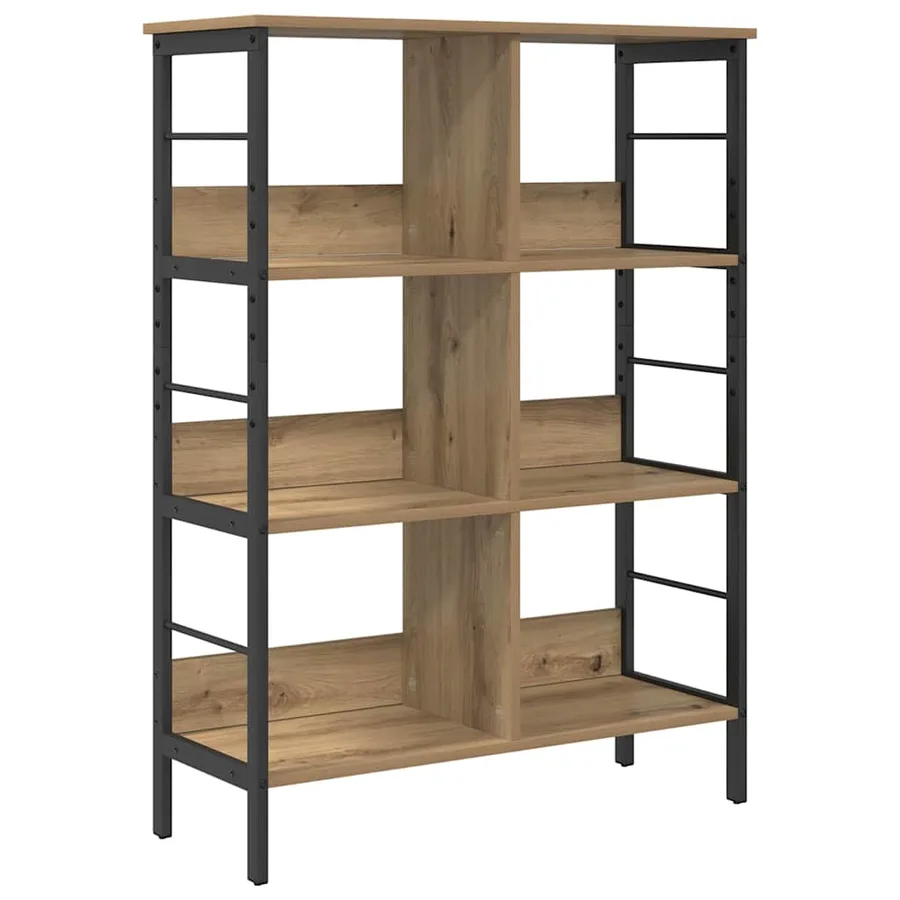 Étagère 6 niveaux 82 x 32 x 112 cm Bois d'ingénierie - 2