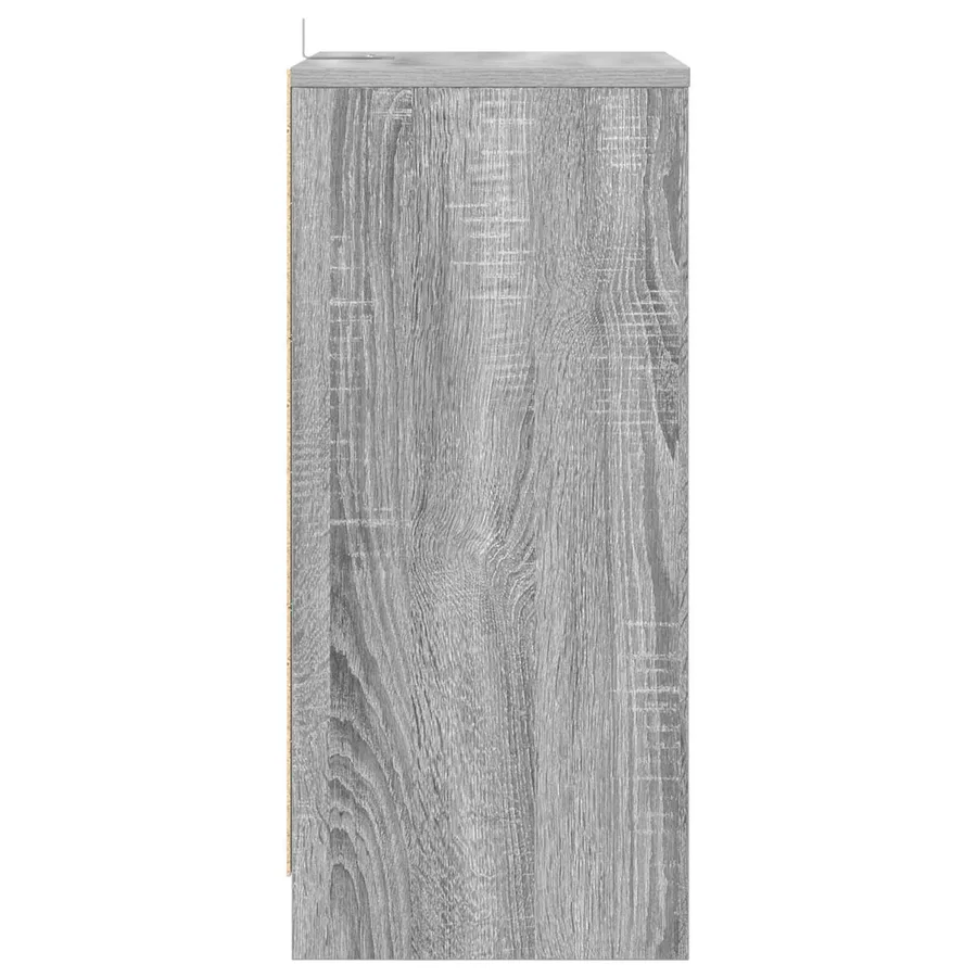 Tables de chevet avec tiroir 2 pcs Gris Sonoma 40 x 30 x 467 cm - 7