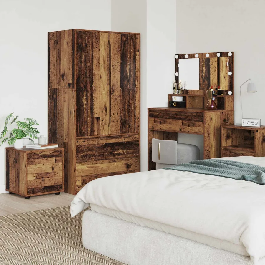 Cabinet de salle de bain Bois Ancien 40,5 x 40 x 44 cm