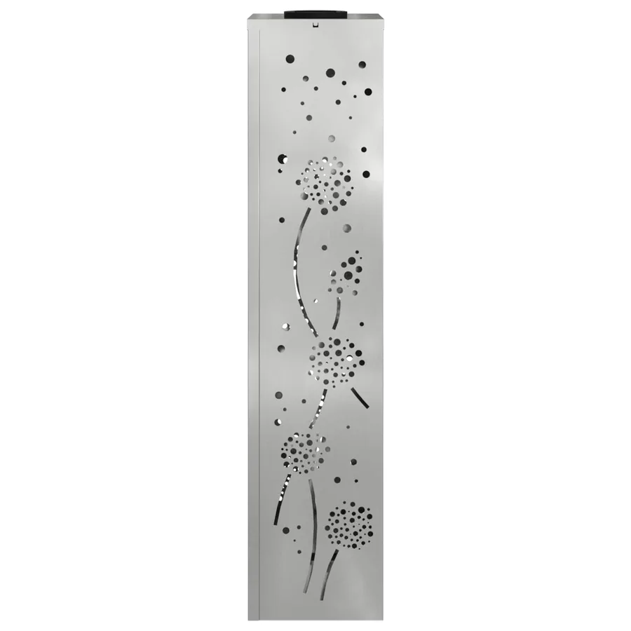 Lumière de chemin LED solaire 2 pcs Blanc chaud 18 x 18 x 80 cm - 6