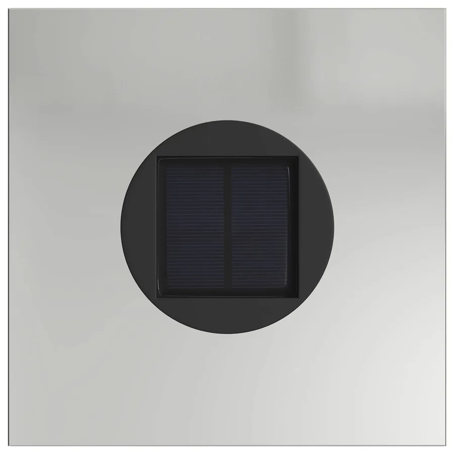 Lumière de chemin LED solaire 2 pcs Blanc chaud 18 x 18 x 80 cm - 7
