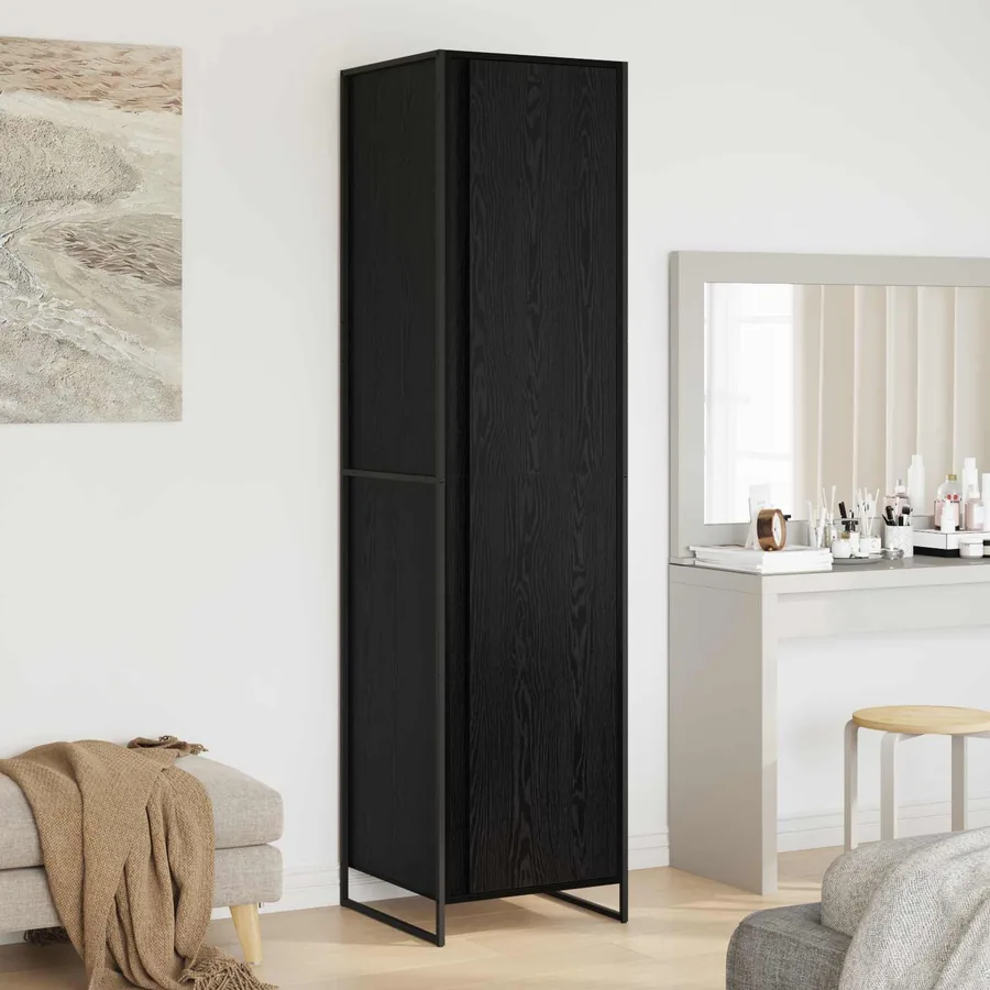 Garde-robe Chêne noir 50 x 50 x 200 cm Bois d'ingénierie