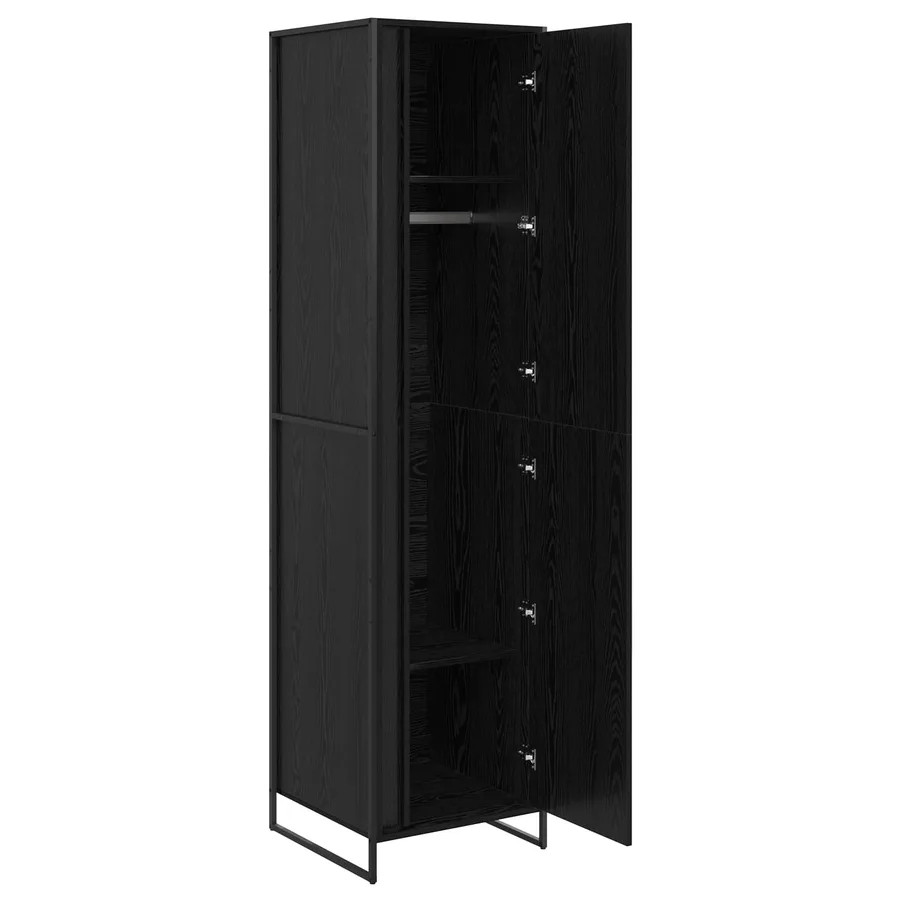 Garde-robe Chêne noir 50 x 50 x 200 cm Bois d'ingénierie - 4