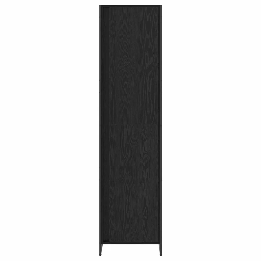 Garde-robe Chêne noir 50 x 50 x 200 cm Bois d'ingénierie - 5