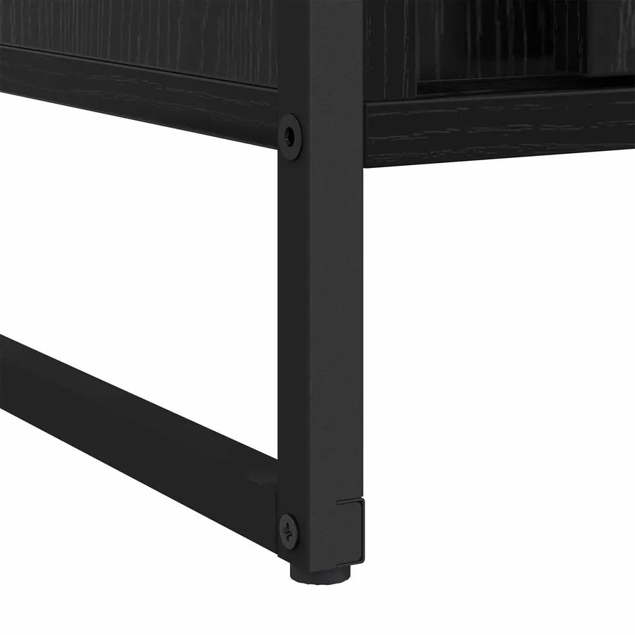 Garde-robe Chêne noir 50 x 50 x 200 cm Bois d'ingénierie - 8