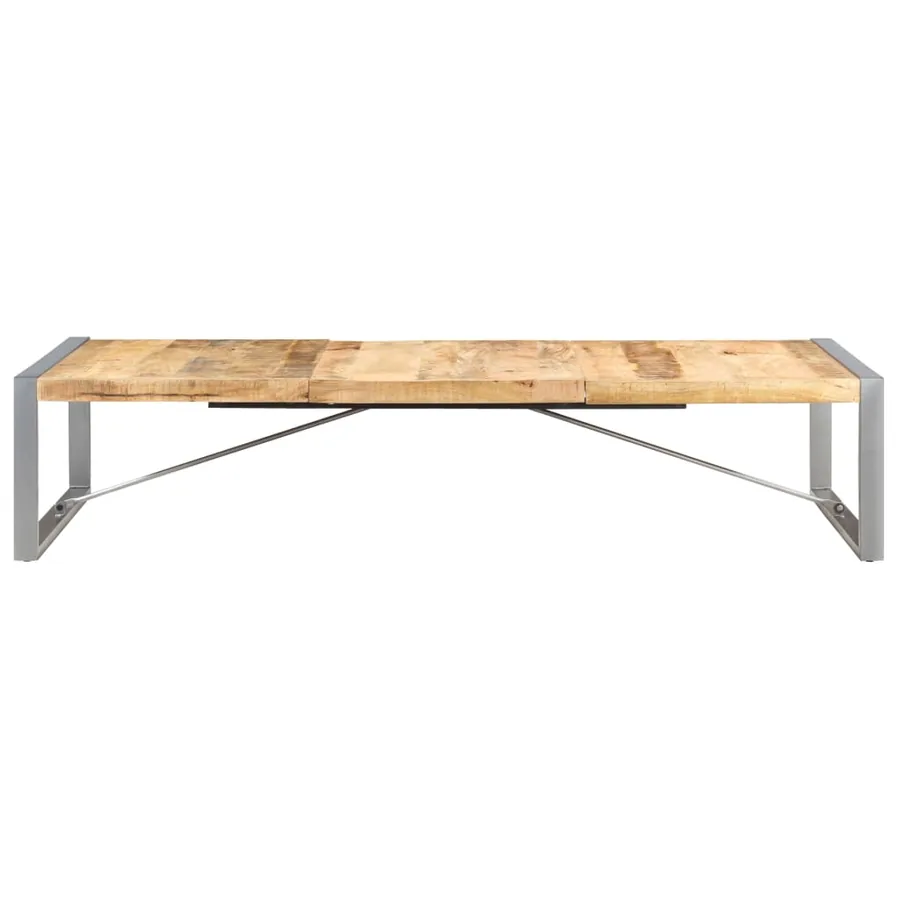 Table basse 180x90x40 cm Bois de manguier brut - 2