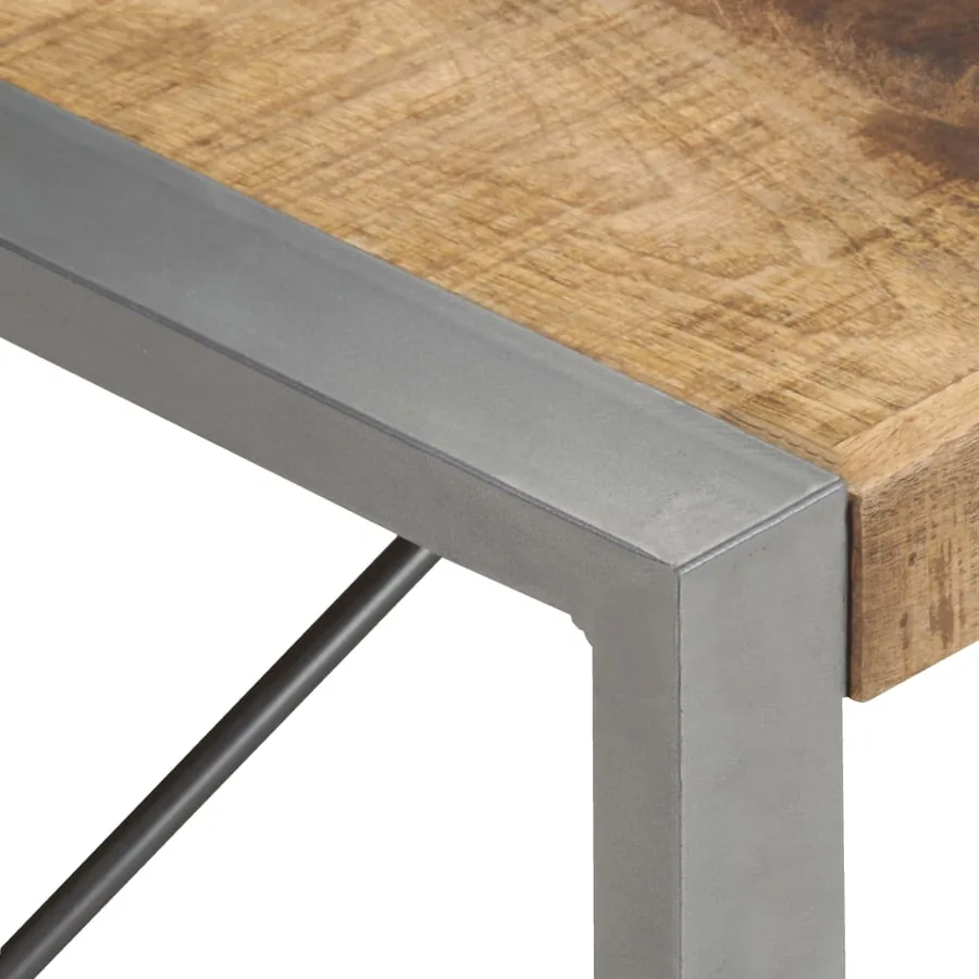 Table basse 180x90x40 cm Bois de manguier brut - 4