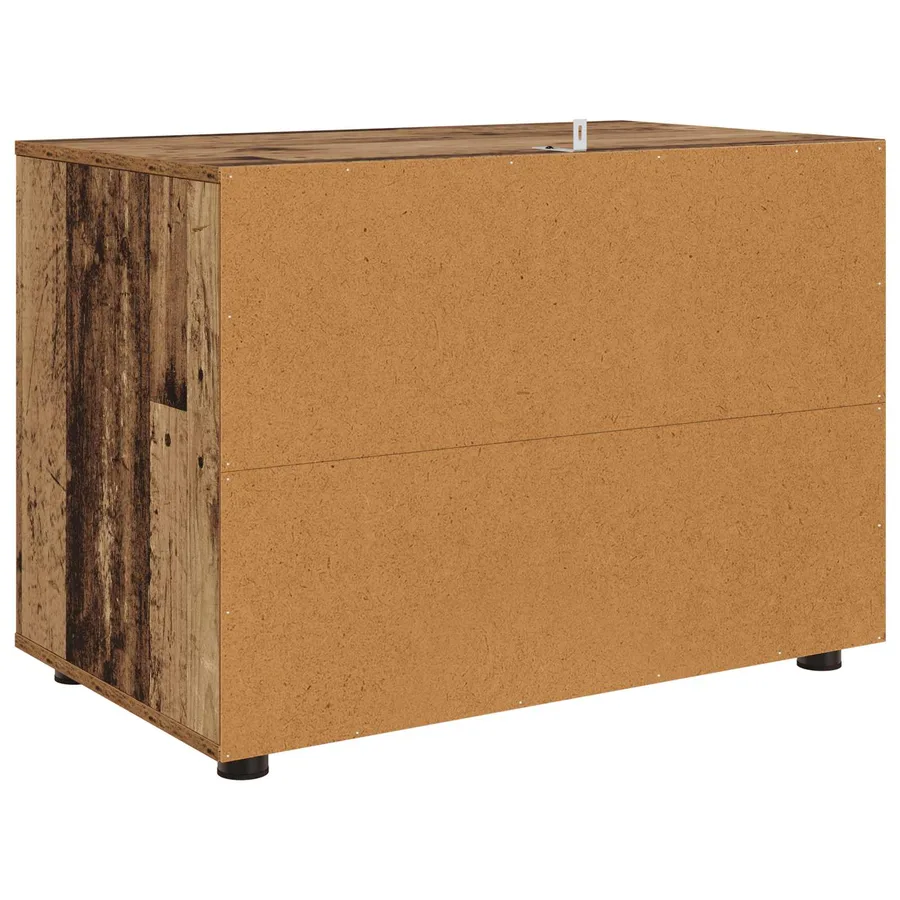 Armoire de rangement Bois Ancien 80 x 48 x 57 cm - 8