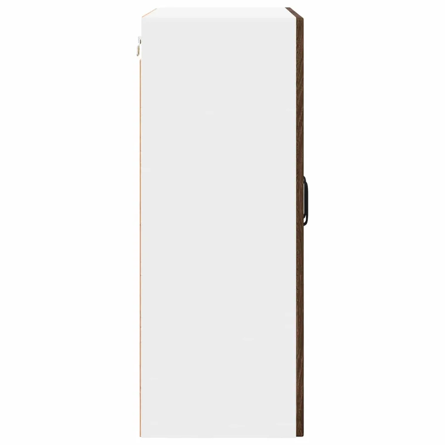 Meuble mural PORTO Chêne brun 60 x 31 x 80 cm Bois d'ingénierie - 7