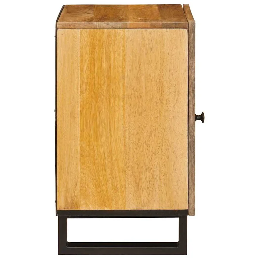 Armoire de salle de bain avec étagère Marron 38 x 33 x 58 cm - 4