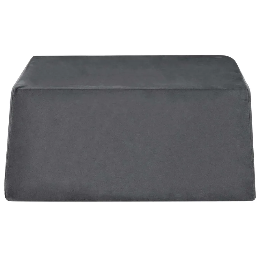 Coussin pour les jambes Uni Gris 63 x 52 x 19 cm Mousse PU - 4