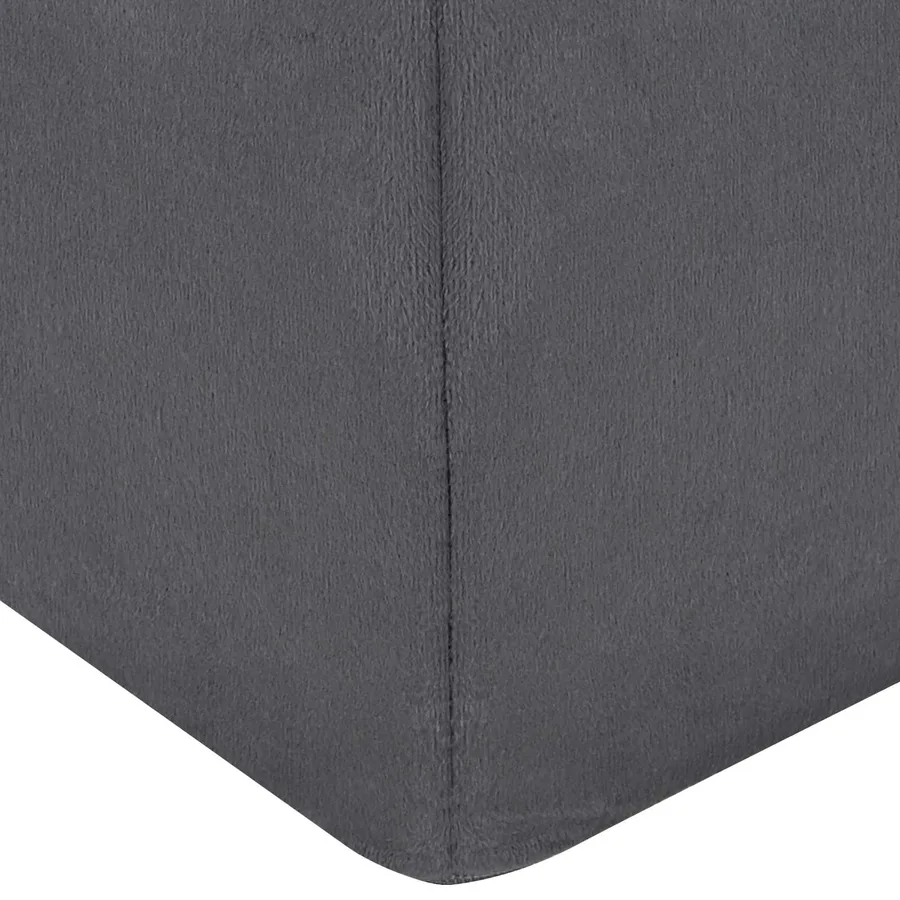 Coussin pour les jambes Uni Gris 63 x 52 x 19 cm Mousse PU - 7