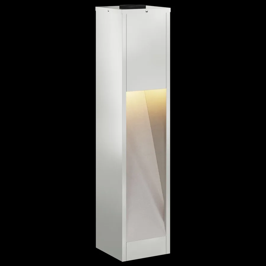 Lumière de Chemin LED Solaire 2 pcs Blanc chaud 18 x 18 x 80 cm - 14