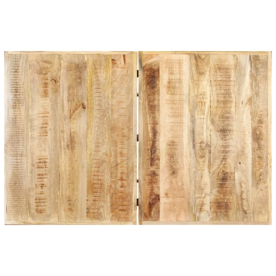 Table basse 142x90x42 cm Bois de manguier massif - 3