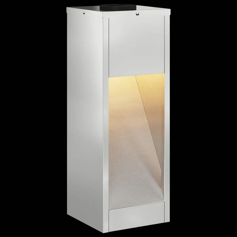Lumière de Chemin LED Solaire 2 pcs Blanc chaud 18 x 18 x 50 cm - 14