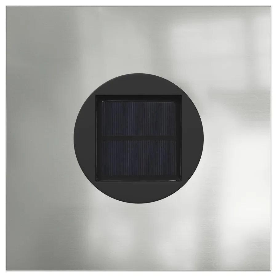 Lumière de chemin LED solaire 2 pcs Blanc chaud 18 x 18 x 50 cm - 7