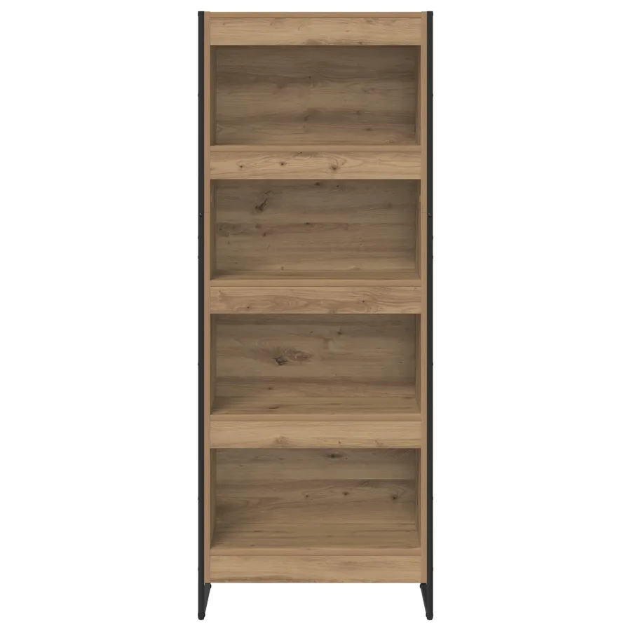 Bibliothèque 60 x 30 x 155 cm Bois d'ingénierie Chêne artisan - 5