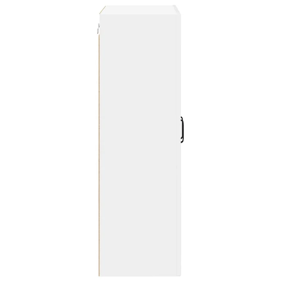 Meuble mural PORTO Blanc brillant 60 x 31 x 100 cm - 7
