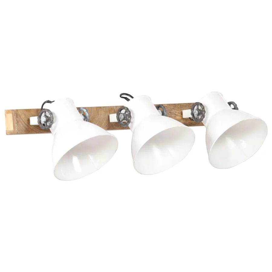 Lampe murale industrielle Blanc 65x25 cm E27 - 2