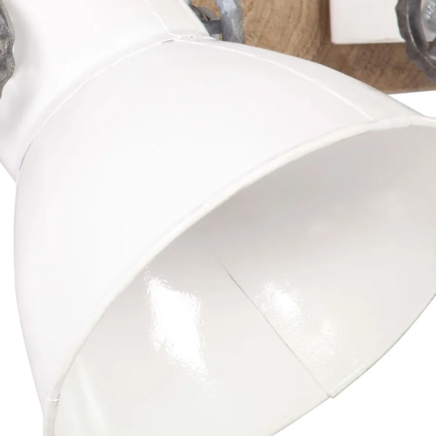 Lampe murale industrielle Blanc 65x25 cm E27 - 6