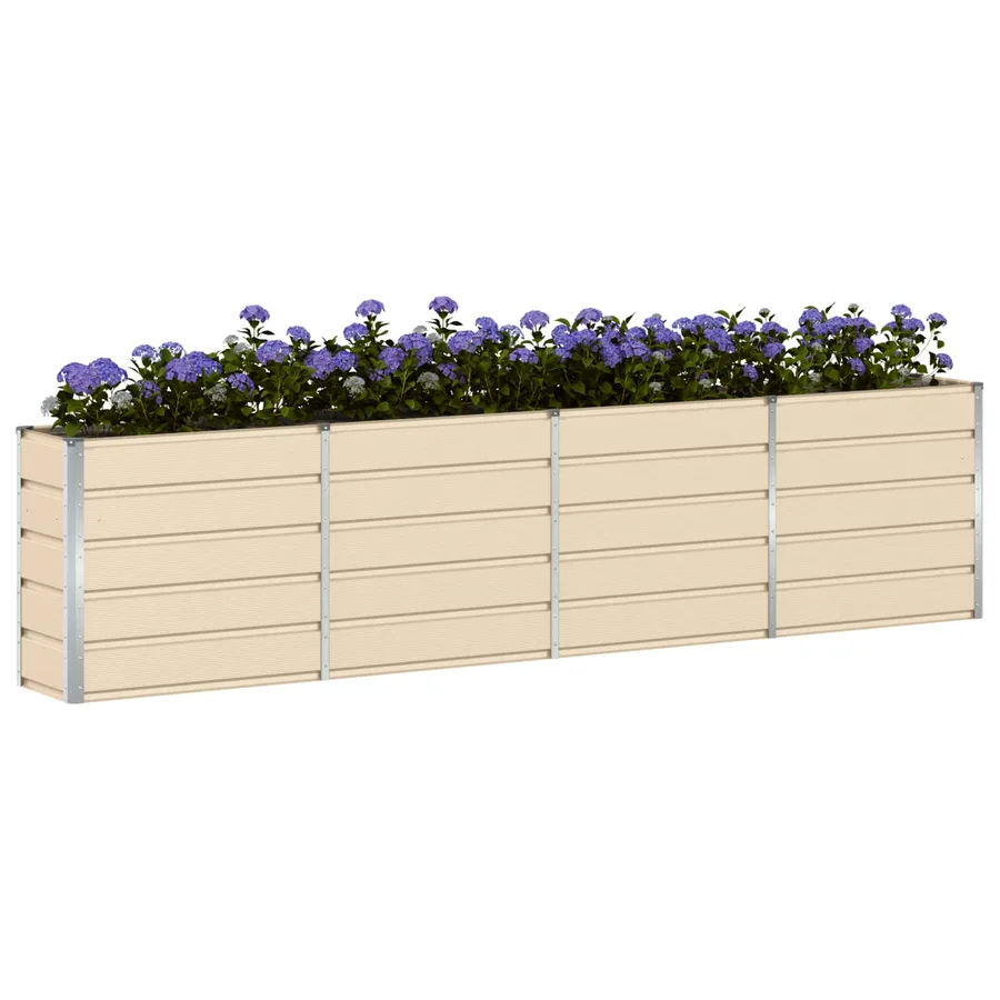 Jardinière Ivoire 320 x 40 x 75 cm Acier - 3