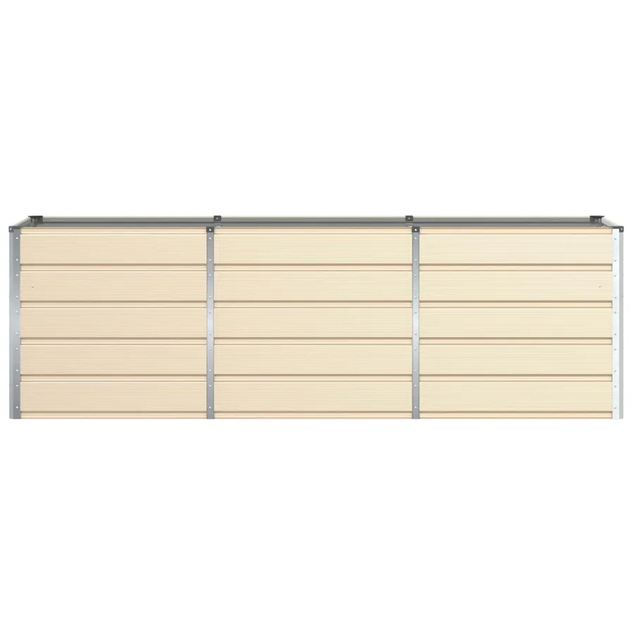 Jardinière Ivoire 240 x 80 x 75 cm Acier - 4