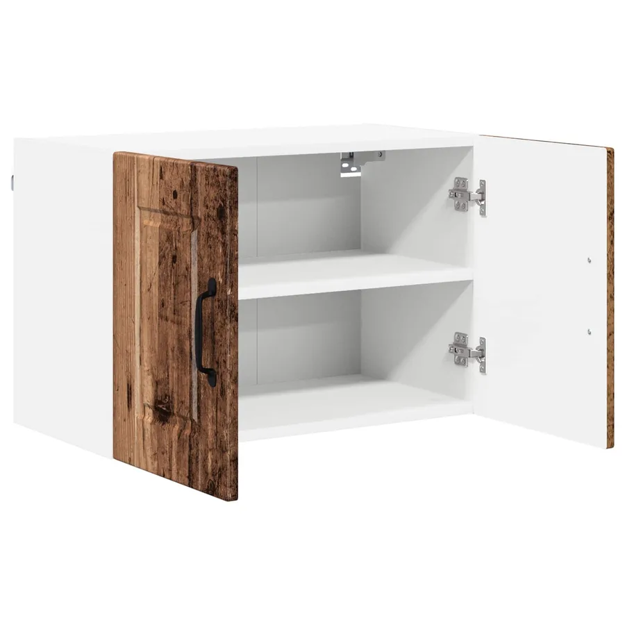 Meuble mural PORTO Bois ancien 60 x 31 x 40 cm - 5