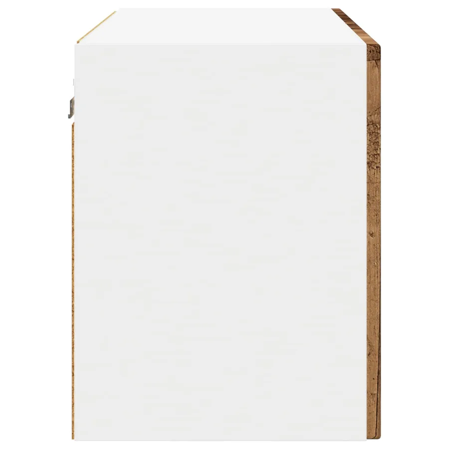 Meuble mural PORTO Bois ancien 60 x 31 x 40 cm - 7