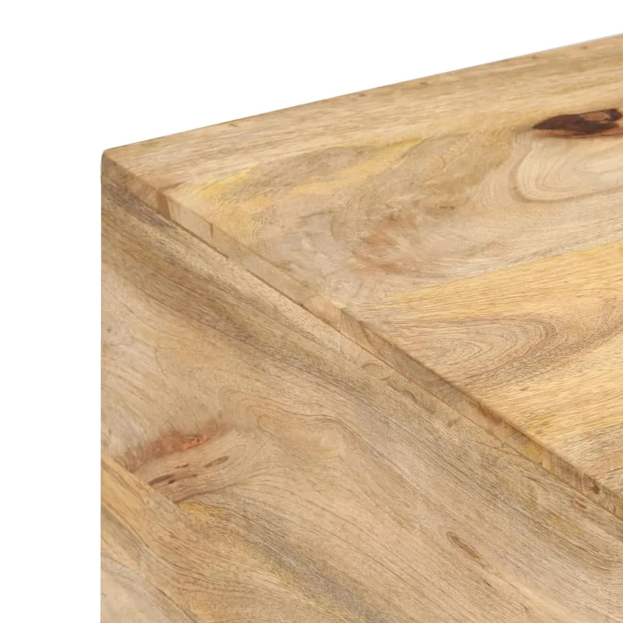 Table basse 67x67x45 cm Bois de manguier massif - 6