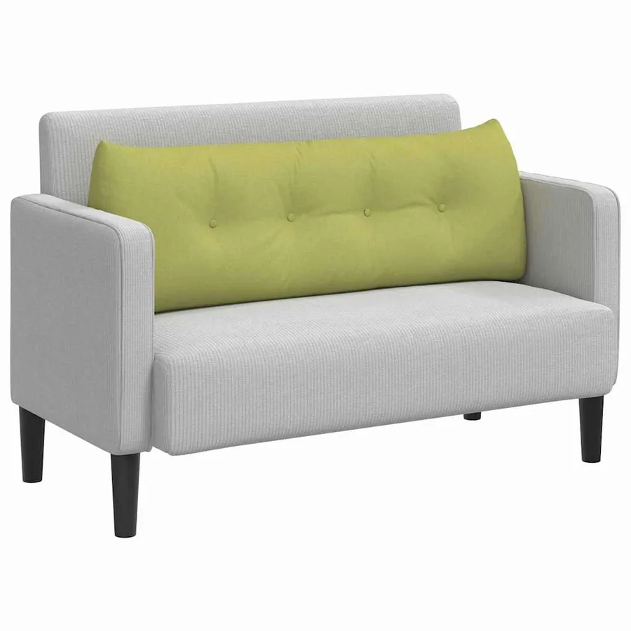 Coussin de Dos Vert clair 140 x 24 x 50 cm tissu - 3