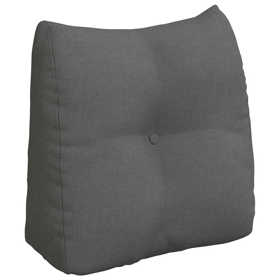 Coussin de Dos Gris foncé 45 x 24 x 50 cm tissu - 2